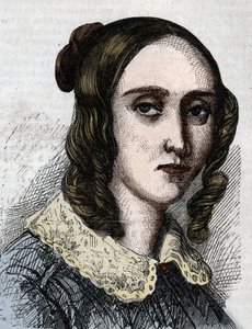 Louise Farrenc portréja 1804-1875. Zongoraművész, zeneszerző, francia tanár. alkotó: Anonymous Anonymous