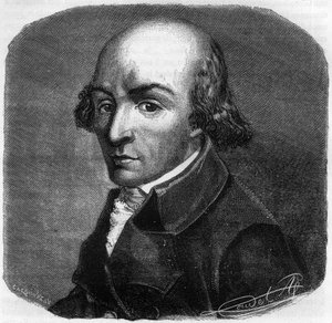 Pierre Florent (Pierre-Florent) Louvet, dit Louvet de la Somme (1757-1818), francia politikus portréja - Metszet Alphonse de Lamartine (1790-1869) „Histoire des Girondins” című könyvébe 1865-1866 - Magángyűjtemény alkotó: Anonymous Anonymous