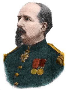 Pierre Philippe Denfert Rochereau (Denfert-Rochereau) (1823-1878) francia ezredes portréja. alkotó: Anonymous Anonymous