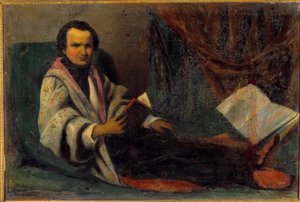 Victor Hugo portréja (1802-1885) Névtelen festmény. 19. század. Nap 0,66x0,98 m alkotó: Anonymous Anonymous