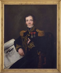 Anne Chretien Louis de Hell admirális (1783-1864), Anonymous portréja. Olaj, vászon, c. 1832. Magángyűjtemény alkotó: Anonymous Anonymous
