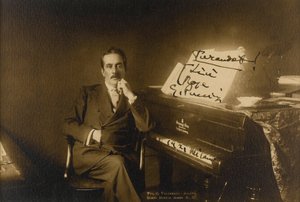 Giacomo Puccini (1858-1924) zeneszerző portréja alkotó: Anonymous Anonymous
