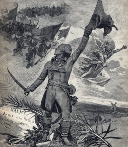 Francois Christophe Kellerman (1735-1820) tábornok, a valmyi csata (1792. szeptember 20.) győztes francia tábornok szobra: „Éljen a nemzet! "". Metszet In „” Le petit parisien”” 1892.09.14. Magángyűjtemény alkotó: Anonymous Anonymous