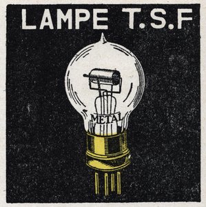A T.S.F.: T.S.F. lámpa 1925 névtelen illusztrációja. Magángyűjtemény. alkotó: Anonymous Anonymous