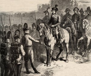 Lafayette letartóztatása (Gilbert du Motier, Marquis de La Fayette alkotó: Anonymous Anonymous