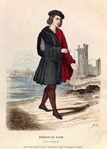 Egy chevin de Paris a 16. században - Párizsi Alderman alkotó: Anonymous Anonymous