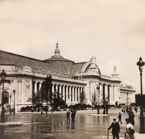 1900-as egyetemes kiállítás – Universelle de 1900 kiállítás Párizsban: A Grand Palais – magángyűjtemény alkotó: Anonymous Anonymous