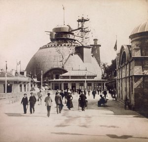 1900-as egyetemes kiállítás – Universelle de 1900 kiállítás Párizsban: Le Pavillon du Creusot – magángyűjtemény alkotó: Anonymous Anonymous