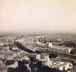 1900-as egyetemes kiállítás – Universelle de 1900 kiállítás Párizsban: Panoráma – magángyűjtemény alkotó: Anonymous Anonymous