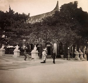 1900-as egyetemes kiállítás – Universelle de 1900 Párizsban: The Neerlandaises Indies – magángyűjtemény alkotó: Anonymous Anonymous