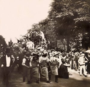 1900-as egyetemes kiállítás – Universelle de 1900 kiállítás Párizsban: A kertészet ünnepe – magángyűjtemény alkotó: Anonymous Anonymous