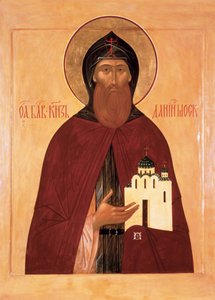 Moszkvai Szent Dániel alkotó: Anonymous Russian icon painter