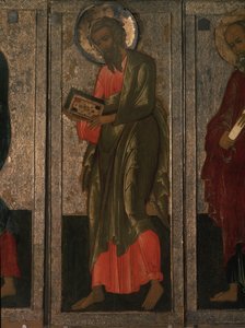 Szent Máté apostol a Deesis-hegységből, 16. század alkotó: Anonymous Russian icon painter