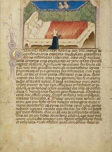 Guliema nővér imádkozik Aimo és Vermondo szentekhez beteg nővére, Maria, a milánói Andreas de Confalonieri felesége érdekében.