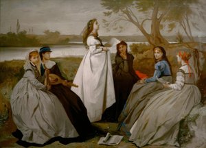 Tavasszal alkotó: Anselm Feuerbach