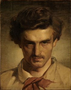 Fiatalkori önarckép alkotó: Anselm Feuerbach