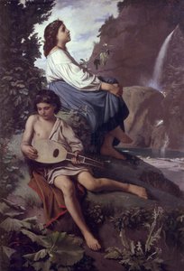 Emlék Tivoliról alkotó: Anselm Feuerbach