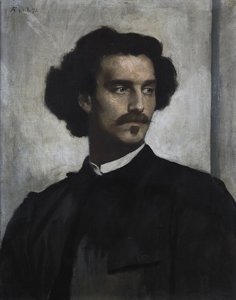 Önarckép, 1873 alkotó: Anselm Feuerbach