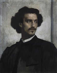 Önarckép alkotó: Anselm Feuerbach