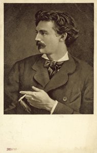 Anselm Feuerbach német művész önarcképe alkotó: Anselm Feuerbach
