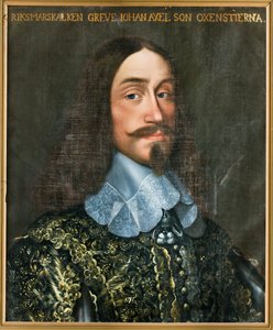 Johan Axelsson gróf Oxenstierna portréja 1611-1657. alkotó: Anselm van Hulle