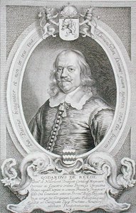 Godart van Reede (1588-1648) a „Kitűnő férfiak portréiból”, Cornelis Galle metszete, 1706-ban megjelent (metszet) alkotó: Anselmus van (after) Hulle