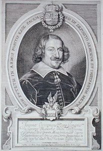 Johann Cuyermans, a „Portraits des Hommes Illustres” című művéből, Paulus Pontius (1603-58) metszete, 1706-ban megjelent (metszet)