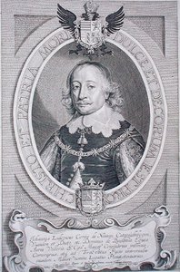 John Lewis (1590-1653) Nassau-Hadamar grófja, a „Portraits des Hommes Illustres”-ből, Petrus de Iode metszete, 1706-ban megjelent (metszet)