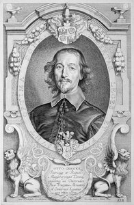 Otto von Guericke (1602-86) az 1706-ban megjelent „Arcképes férfiak portréiból”