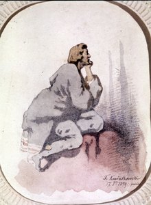 Frederic Chopin (1810-1849) lengyel zeneszerző portréja. Kwiatkowski akvarellje. alkotó: Antar Teofil Kwiatowski