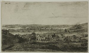 Egy város a völgyben alkotó: Anthonie Waterloo
