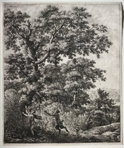 Pan és Syrinx. alkotó: Anthonie Waterloo