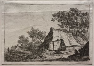 Tizenkét táj: I. tábla, A kis Hamlet alkotó: Anthonie Waterloo