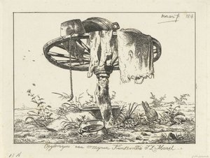 Kerék egy rúdon alkotó: Anthonie Willem Hendrik Nolthenius de Man