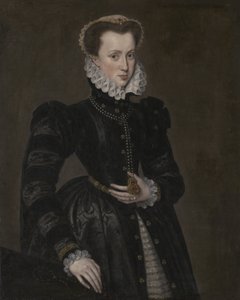 Udvari hölgy portréja, 1560-70 alkotó: Anthonis van Dashorst Mor