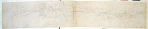 Greenwich-palota, 1544 körül (toll, tinta és ceruza papíron)
