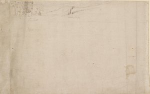 London panorámája Southwarkból nézve: Lambeth, 1554 alkotó: Anthonis van den Wyngaerde
