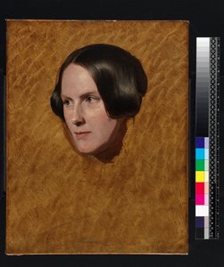 Mrs. Sandys, a művész édesanyja, az 1840-es évek végén alkotó: Anthony Frederick Augustus Sandys