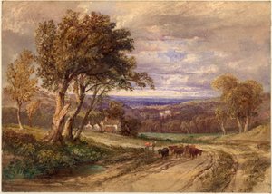 Lanercost Priory alkotó: Anthony Vandyke Copley Fielding