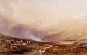 Snowdon alkotó: Anthony Vandyke Copley Fielding