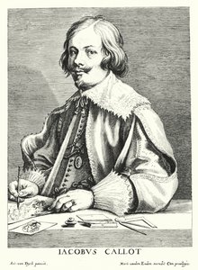 Jacques Callot, francia rajzoló és nyomdász (metszet)