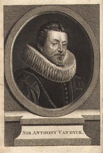 Sir Anthony van Dyck (1599-1641) (metszet) alkotó: Anthony van (after) Dyck