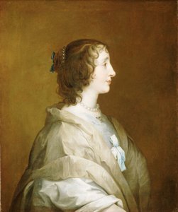 Henrietta Mária (1609-1669), 1638 körül (olaj, vászon)