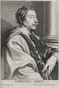 Cornelius Schut, dátum nélkül (metszet fektetett papírra, metszet) alkotó: Anthony van Dyck