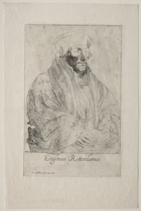 Desiderius Rotterdami Erasmus. alkotó: Anthony van Dyck