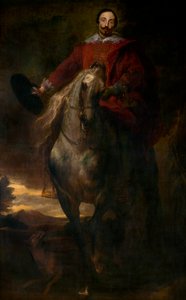 Cornelis de Wael festő lovas portréja (olaj, vászon) alkotó: Anthony van Dyck