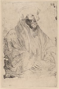 Rotterdami Erasmus, valószínűleg 16261641. alkotó: Anthony van Dyck