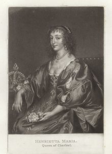 Henrietta Mária alkotó: Anthony van Dyck