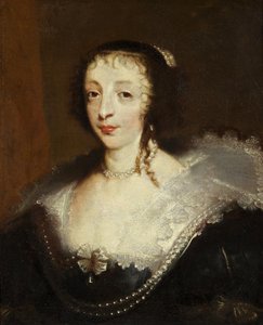 Henrietta Maria, I. Károly királynője, 1630 körül (olaj, vászon) alkotó: Anthony van Dyck