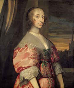 Lady Hoghton, az lst Baronet felesége, 17. század